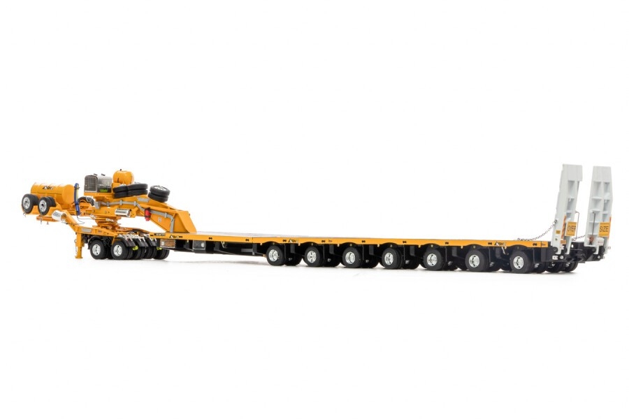 2X8 Dolly  7X8 Steerable Lowloader  Big Hill Cranes
