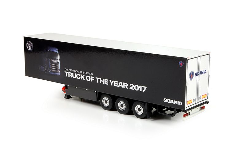 3 achs Geschlossen Auflieger Scania Truck of the year