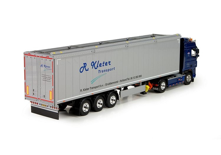 DAF XF105 SC Cargo floor trailer Kleter