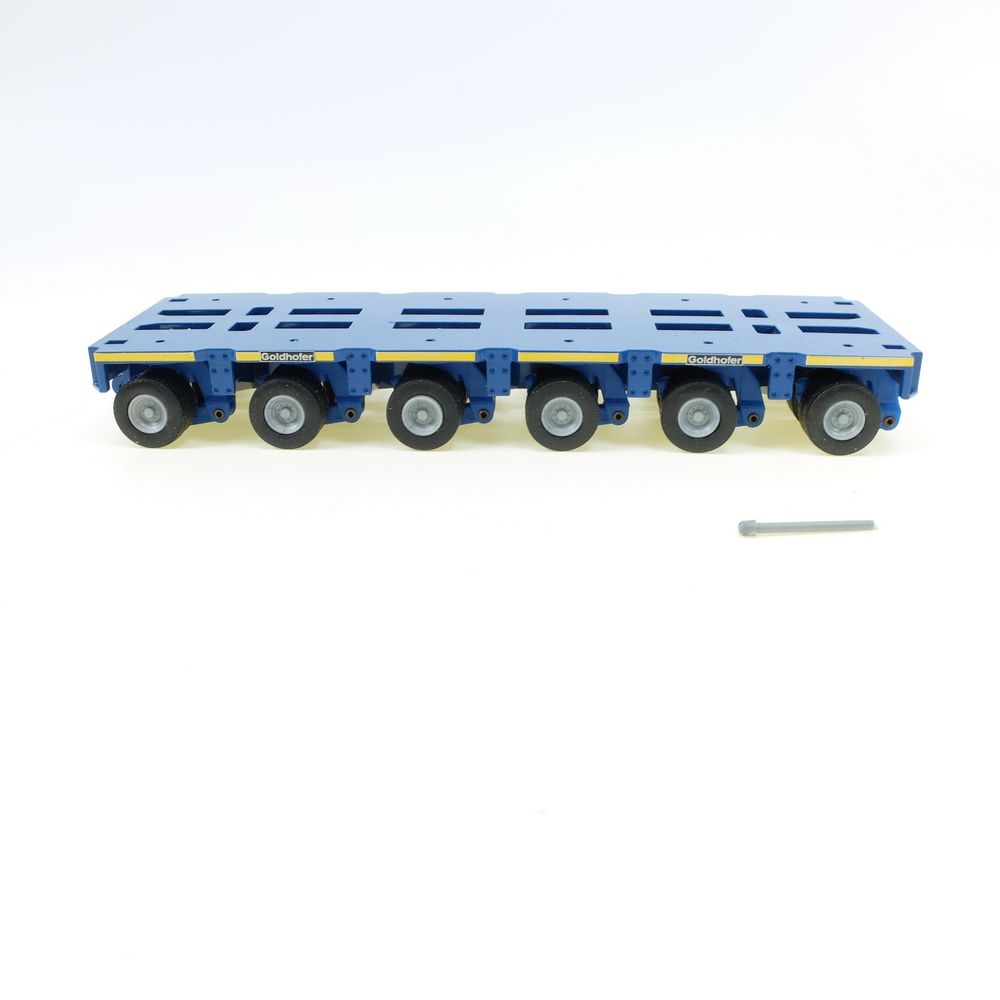 Goldhofer Schwerlastmodul THP/SL 4 Achsen blau