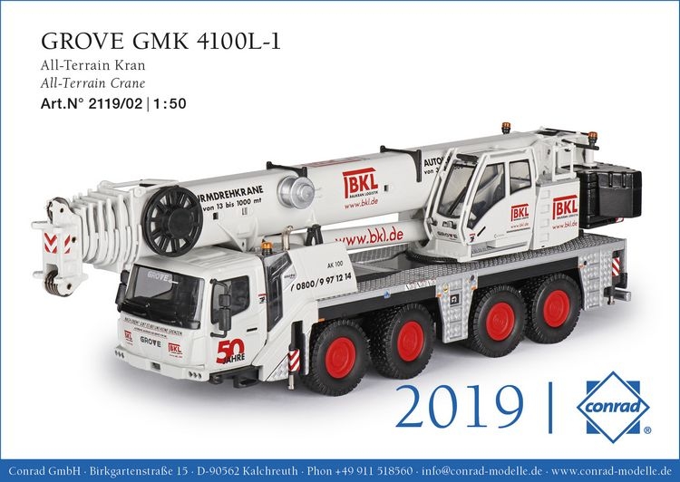 Grove GMK 4100L 1 All Terrain Kran  BKL