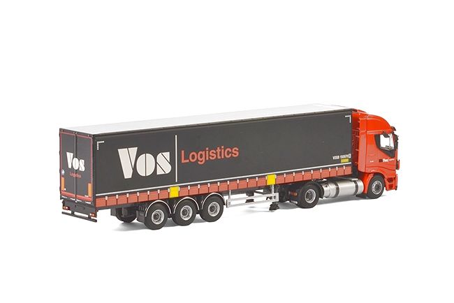 Iveco Stralis Highway Planenauflieger Vos Logistics