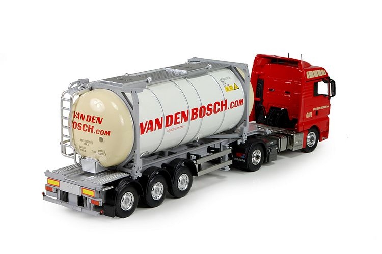 MAN TGX Euro 6 XLX  Tankcontainer Bosch van den