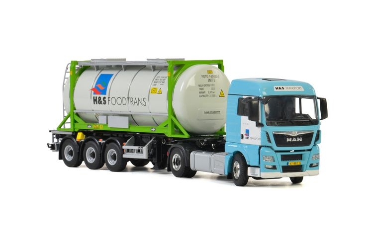 MAN TGX XLX Euro 6 Container Tailer  H&S Transport