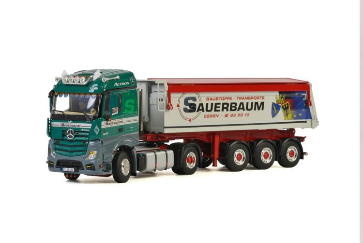 MB Actros MP4 Stream Space Tipper  Sauerbaum