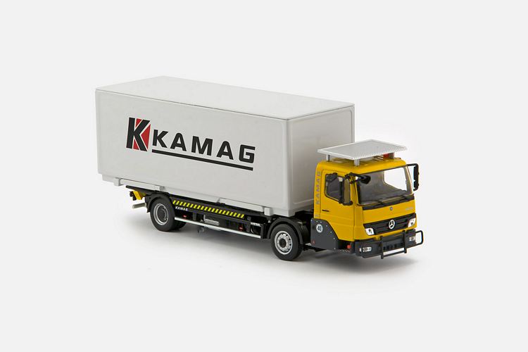 MB Wiesel Container KAMAG yellow