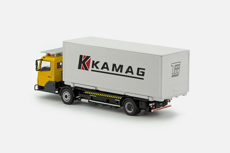 MB Wiesel Container KAMAG yellow