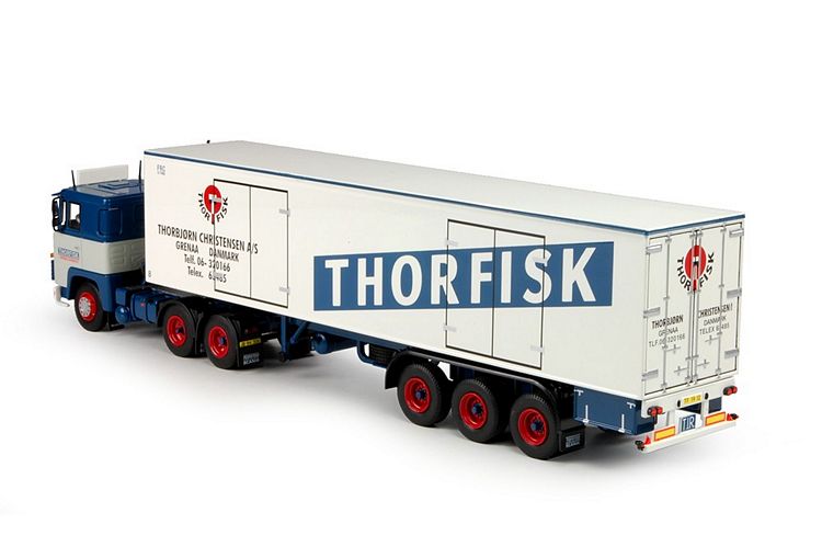 Scania 1-serie Klassik Kuhlauflieger Thorfisk