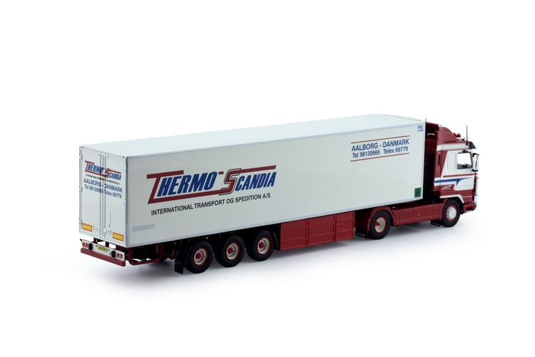 Scania 143 Streamline  Kuehlauflieger Thermo Scandia