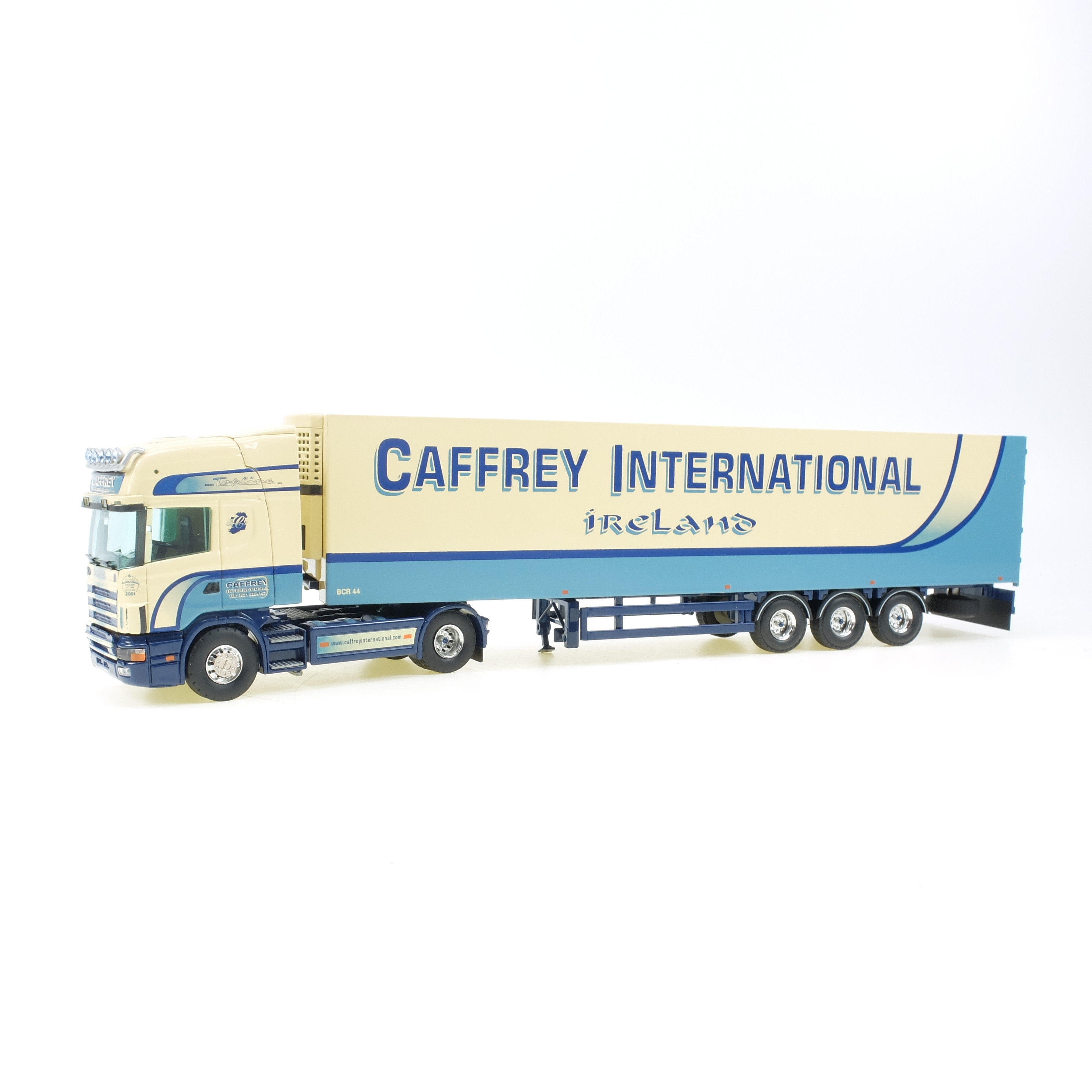 Scania kuehlauflieger Cafferey International