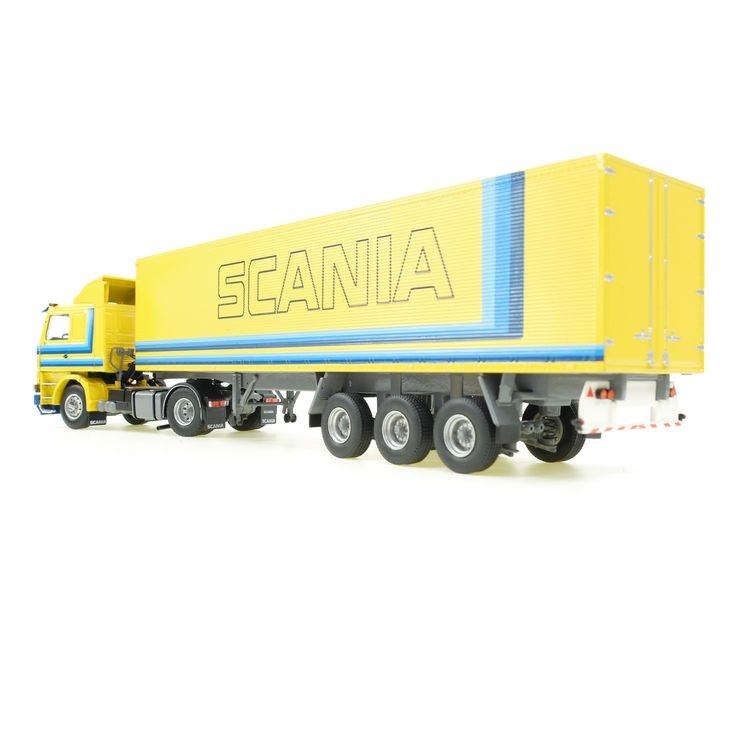 Scania R 142M 4x2  Kastensattelauflieger