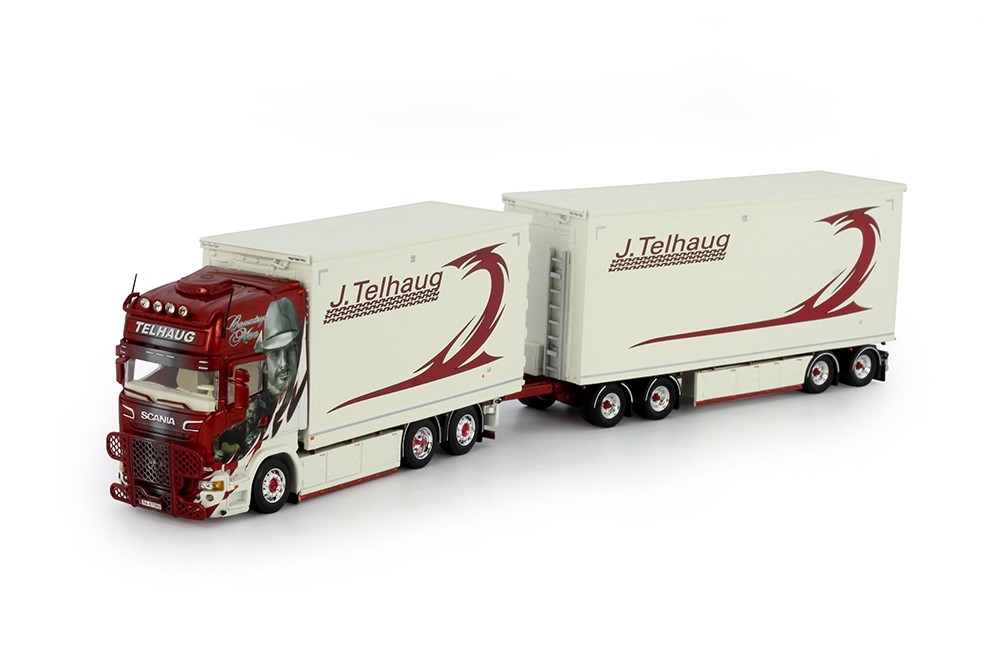 Scania R serie combi truck trailer John Telhaug