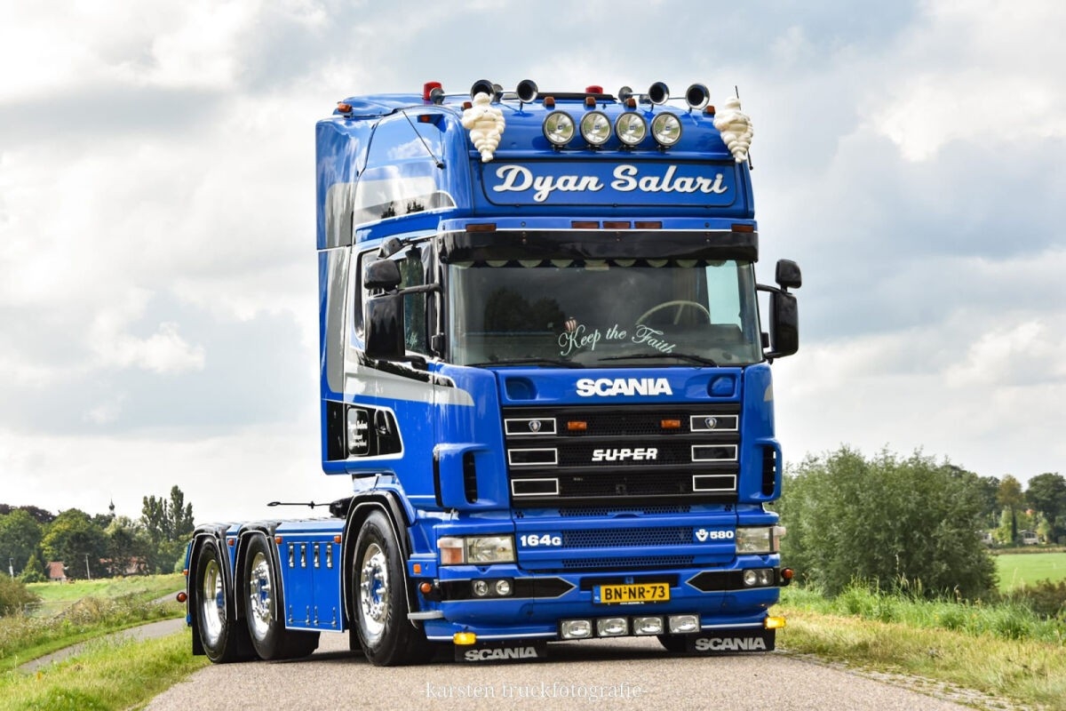 Scania R4 Topline  Twinsteer  Dyan Salari Transport