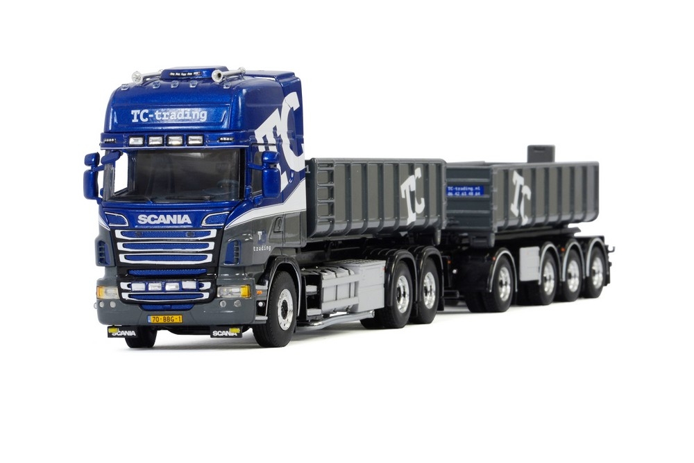 Scania R6 Topline Hooklift system Drawbar  TC-Trading