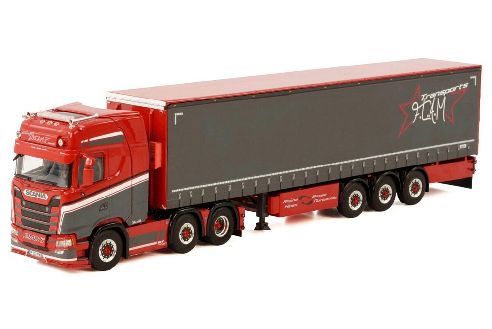 Scania S Highline Curtainside   Transports F.L.A.M.