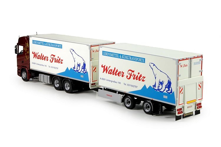 Scania S730 Rigid truck trailer Fritz Walter