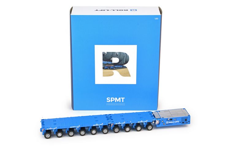 Scheuerle SPMT 6 SPMT 4 axle  PPU Roll-Lift