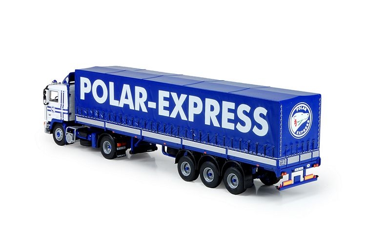 Volvo F12  Klassik Planentrailer Polar Express