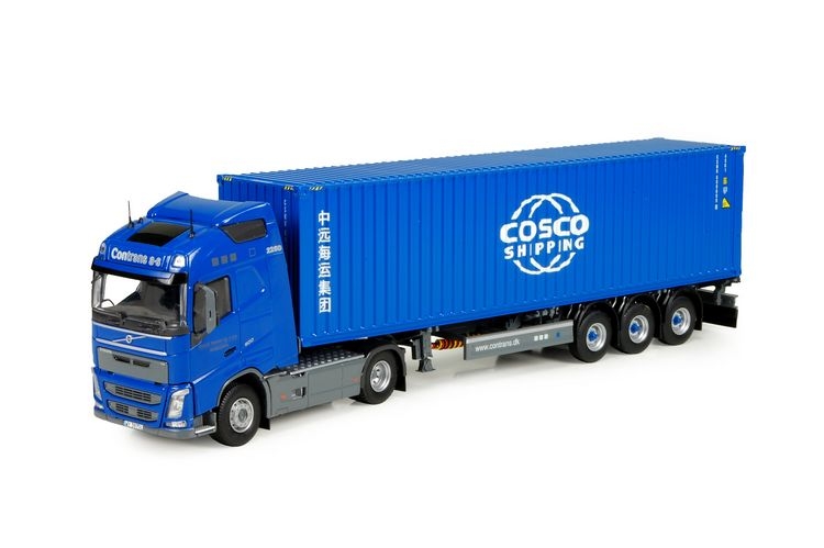 Volvo FH04 Globetrotter  Cosco Shipping container Contrans