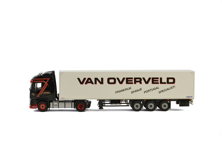 Volvo FH4 Globe. Boxtrailer Transport van Overveld