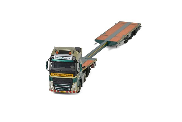 Volvo FH4 Globetrotter  Megatrailer Flat  Bolk Transport