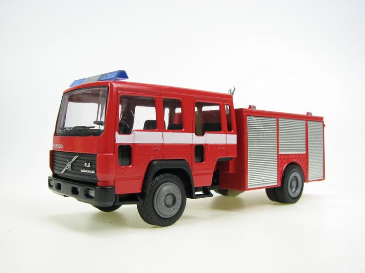 Volvo FL6 Feuerwehr Conrad Modelle 1:50 con 45104 1