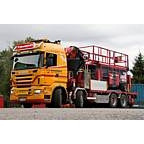 Scania R620 Kranringen + Mammoet service platform