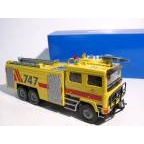 Volvo F12 6x6 Fire Crash Tender gelb